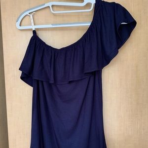 Lilly Pulitzer Neveah Top True Navy Size S NWT